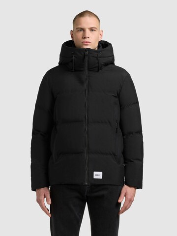 Giacca invernale 'Wesh3' di khujo in nero: frontale