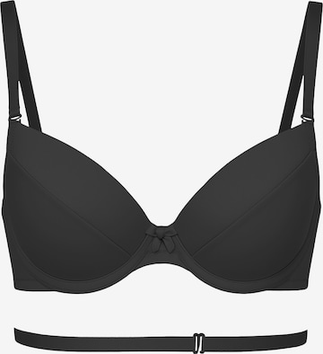 Vivisence Push-up Bra 'Kate 1011' in Black: front
