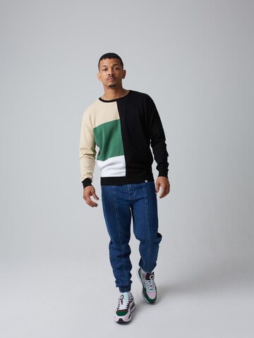 ABOUT YOU x Benny Cristo Sweater 'Aras' in Mixed colors