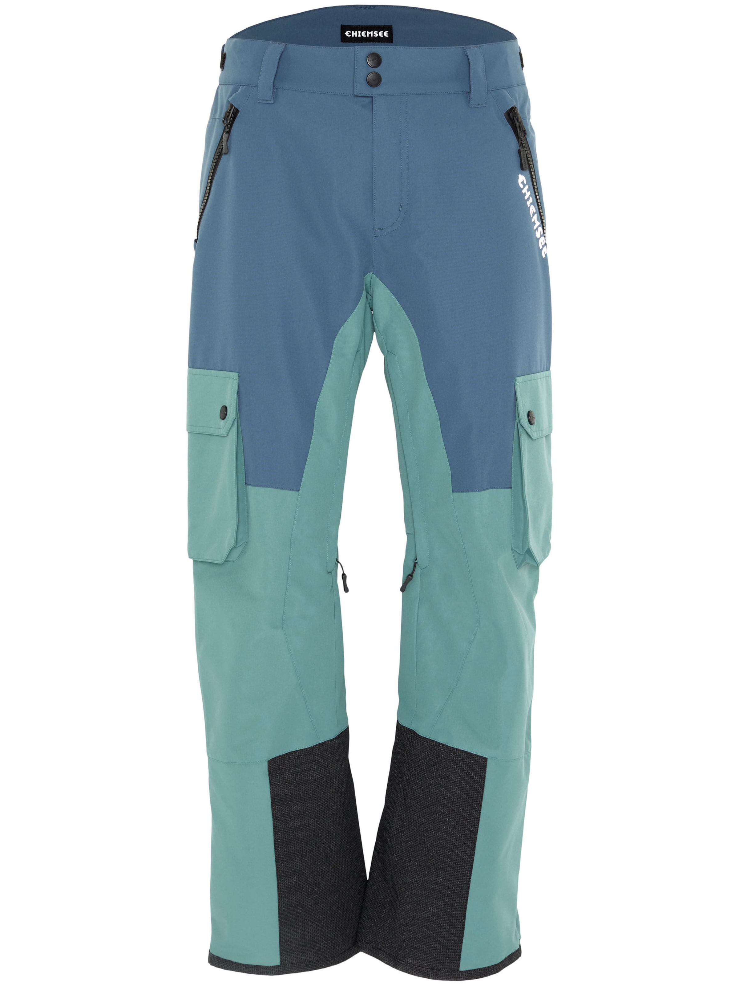 CHIEMSEE Regular Skihose ' mit Cargotaschen ' in Blau: Vorderseite