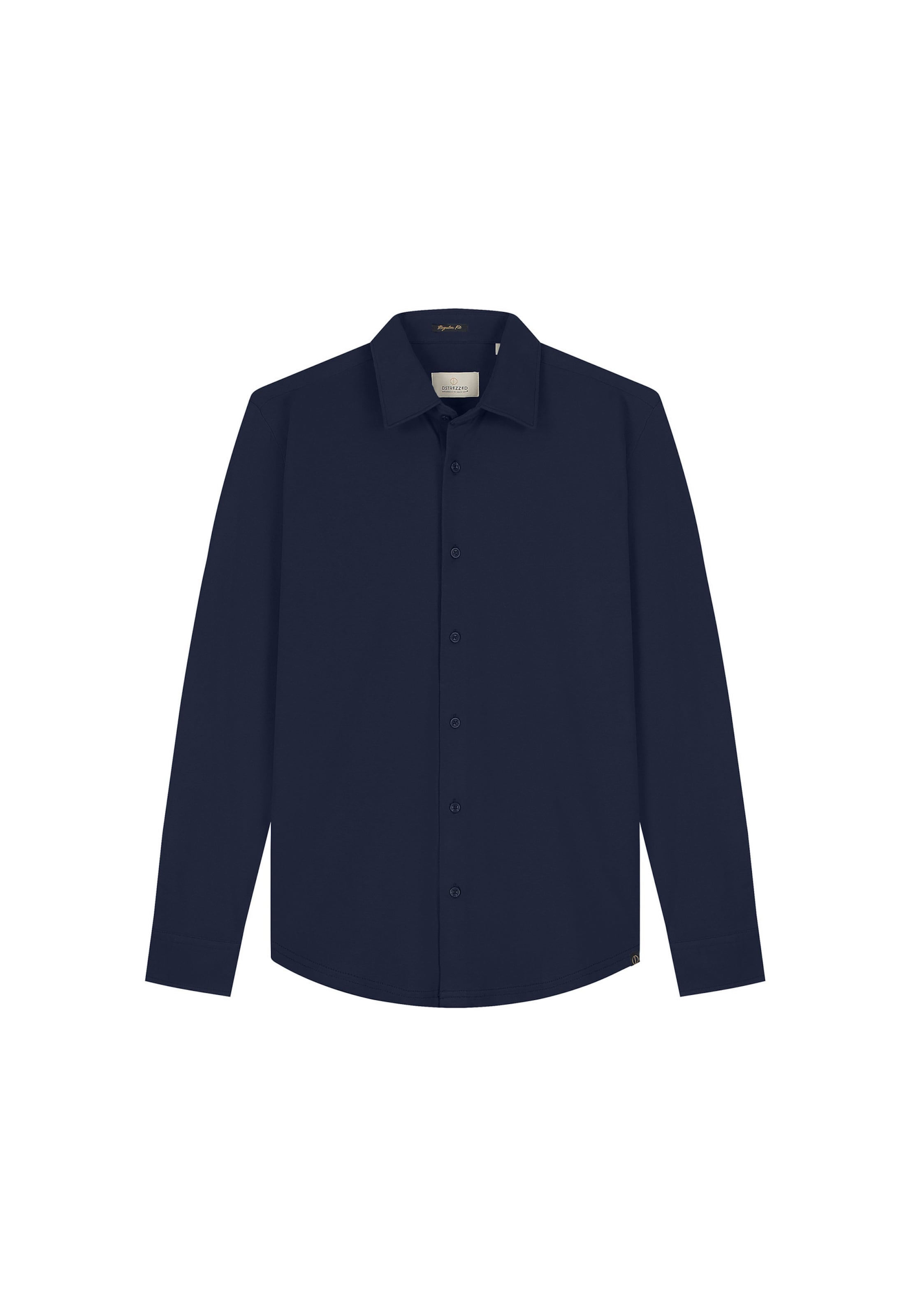 Camicia 'Blaze' di Dstrezzed in blu: frontale