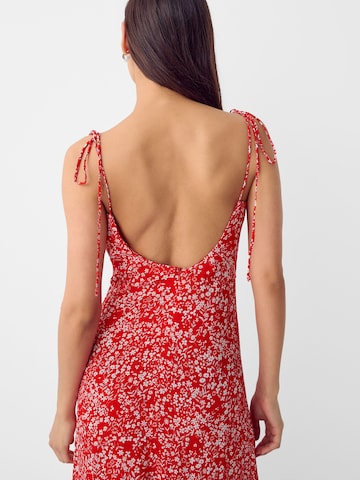 Robe Bershka en rouge