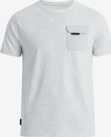 Ombre Shirt in White: front