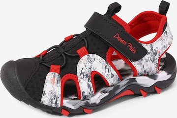 Sandales Dream Pairs en rouge : devant