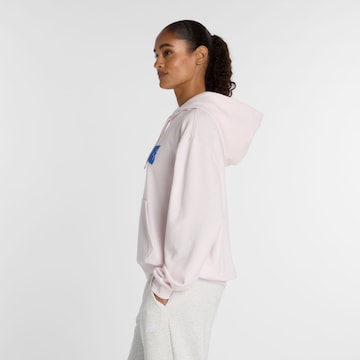 new balance Sweatshirt 'Wavy' in Pink