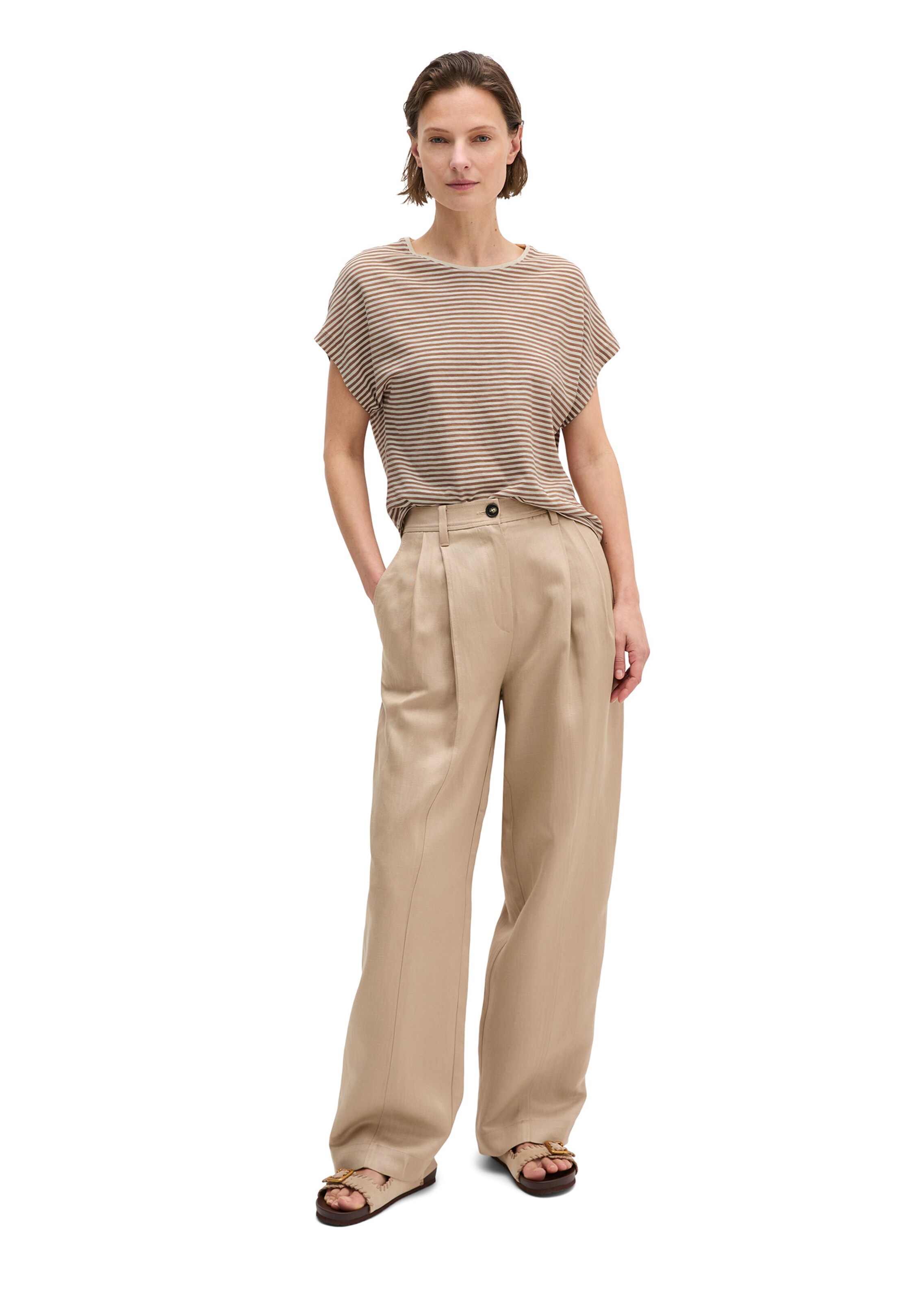Marc O'Polo Shirt in Brown