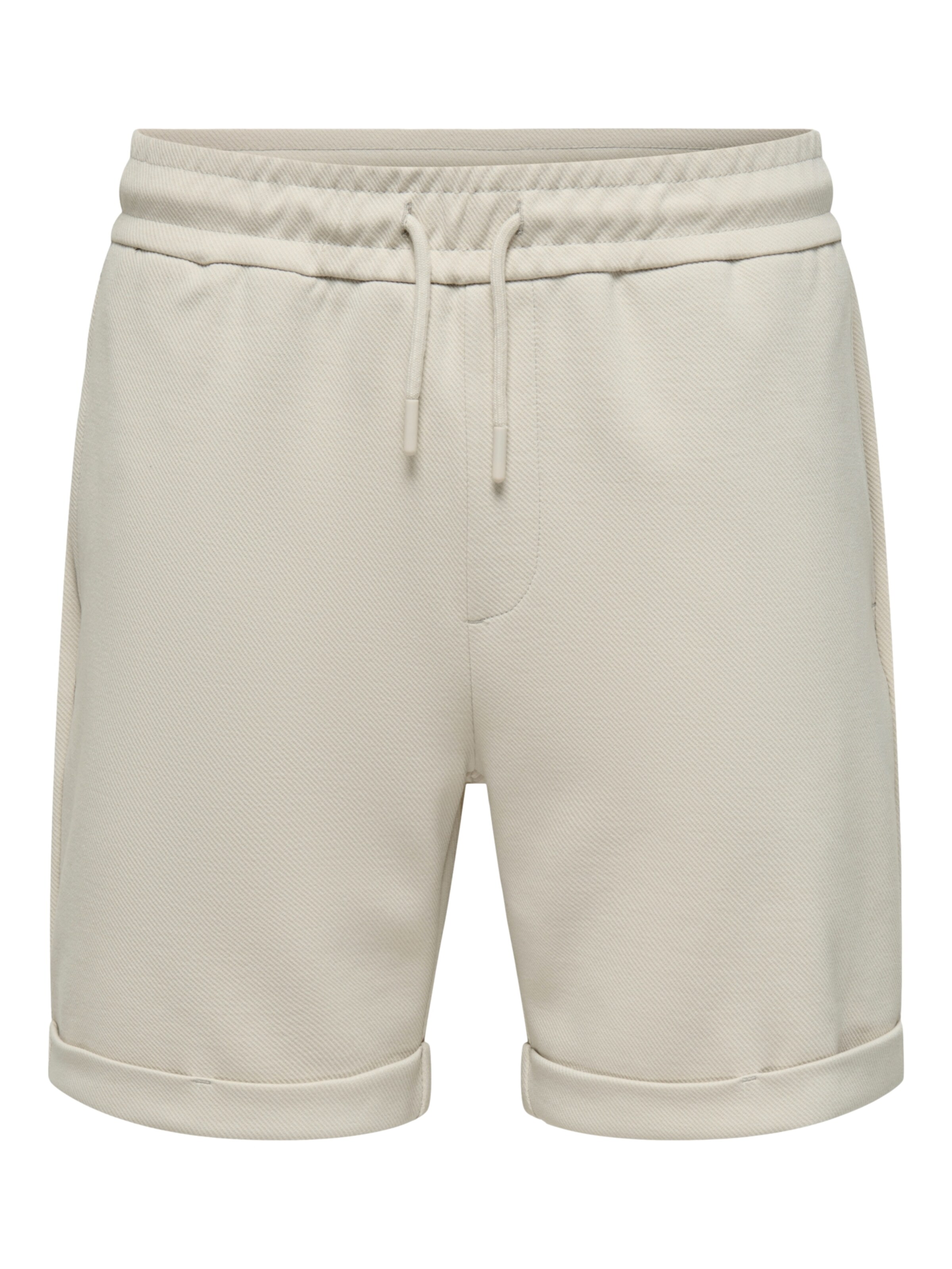 Only & Sons Shorts 'Newkodyl' in Beige: Vorderseite
