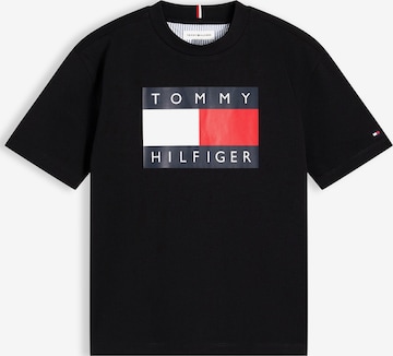 TOMMY HILFIGER Футболка 'HERITAGE' в Черный: спереди