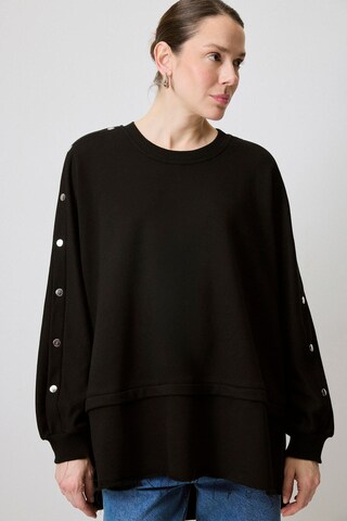 Touche Prive Sweatshirt in Black