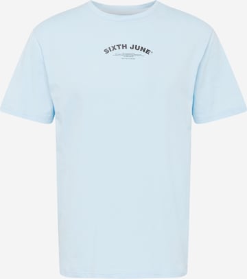 Sixth June T-Shirt in Blau: predná strana
