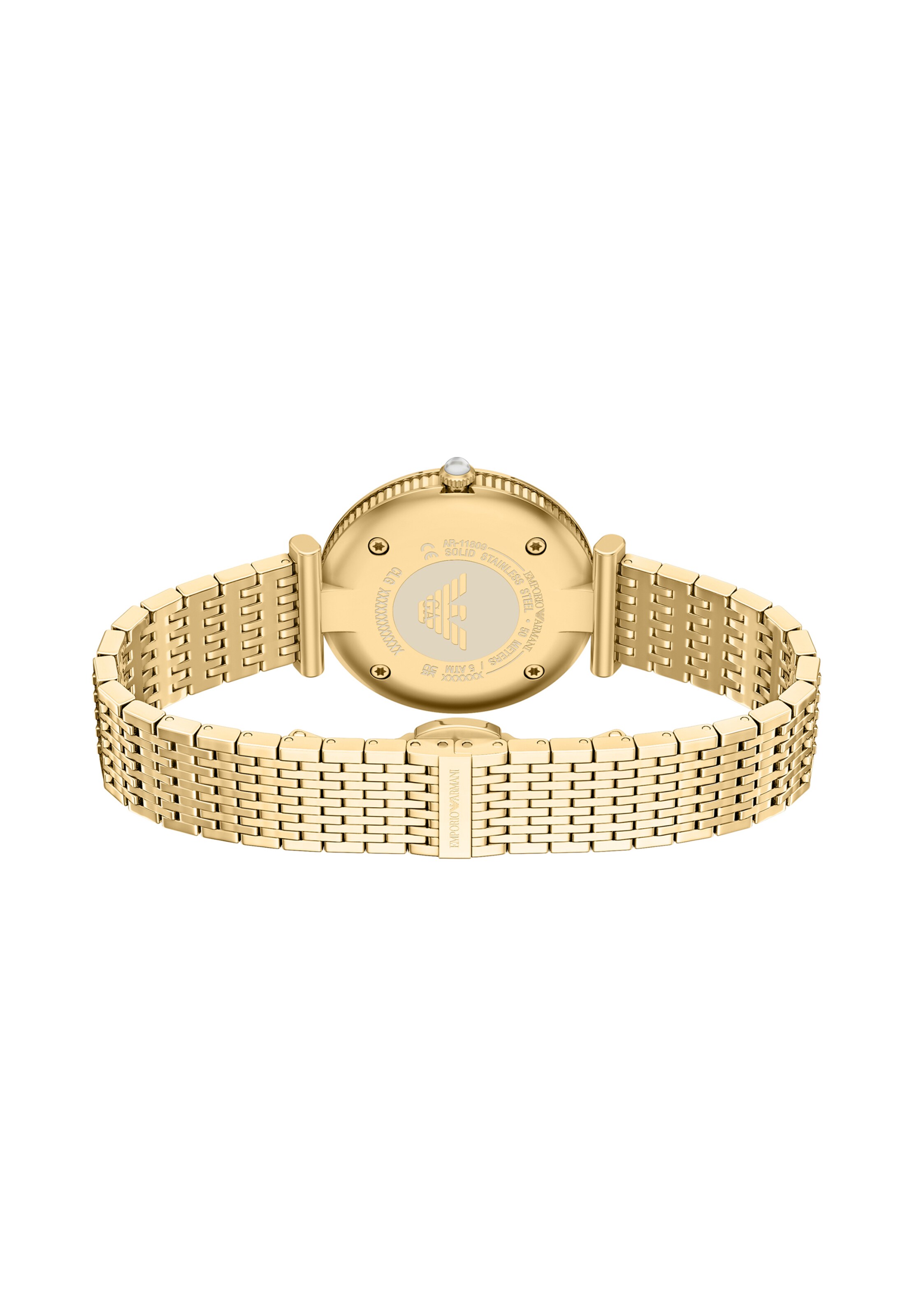 Emporio Armani Analogt ur i guld