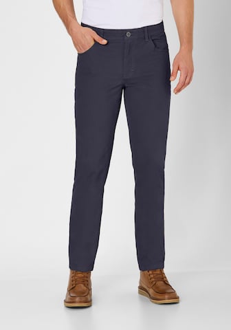 REDPOINT Regular Pants in Blue: front