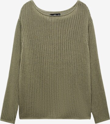 MANGO Sweater 'KENIA' in Green: front