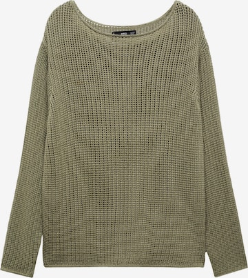 MANGO Sweater 'KENIA' in Green: front