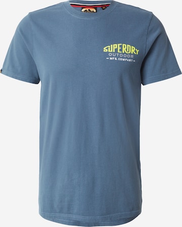 SuperdryMajica 'Mountain' - plava boja: prednji dio