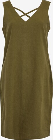 Threadbare Summer Dress 'Peggy' in Green: front