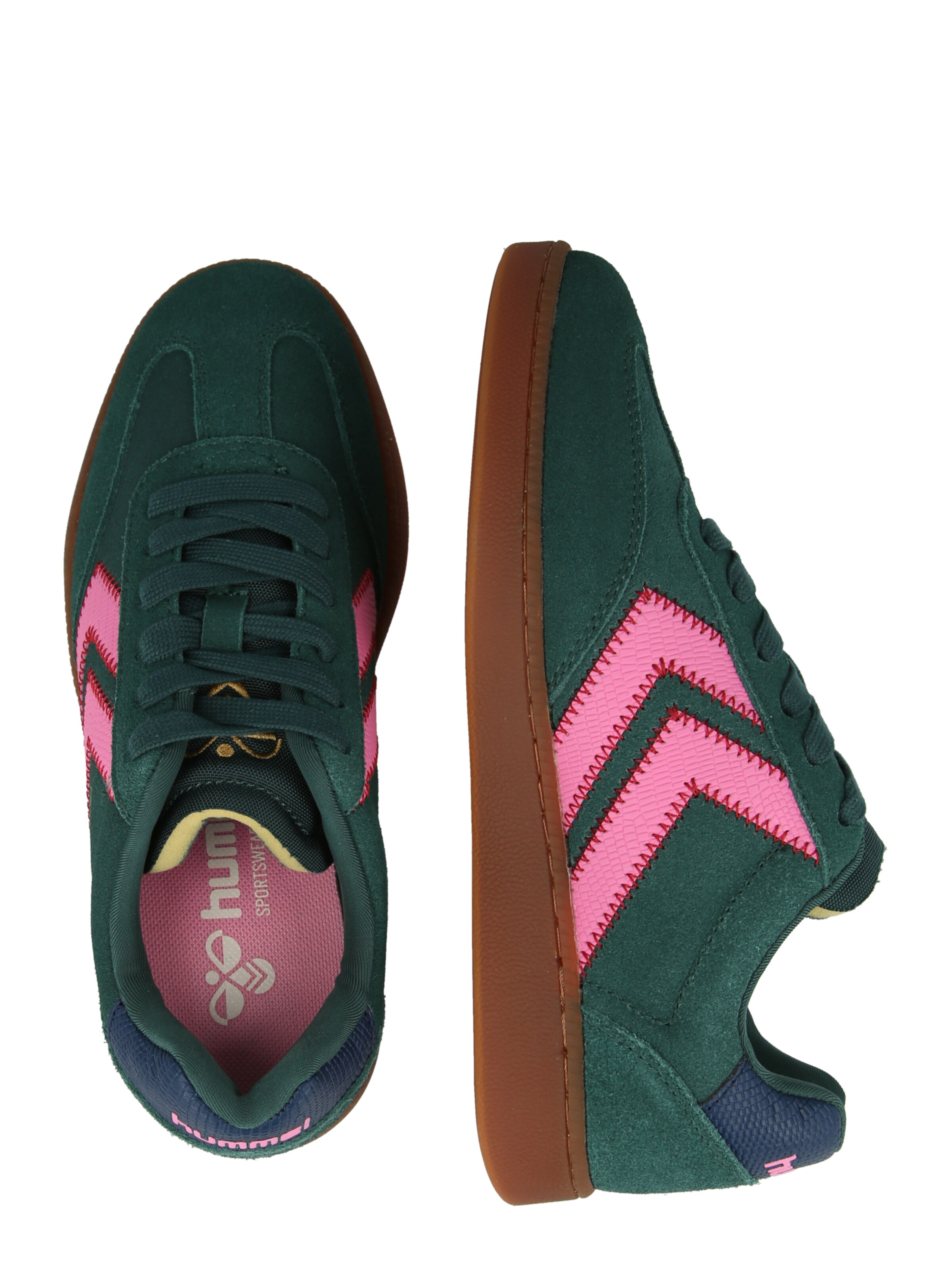 Baskets basses 'VM78 CPH LZ' Hummel en vert