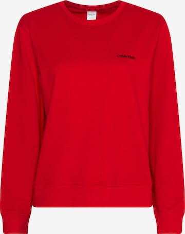 Calvin Klein Schlafshirt in Rot: predná strana