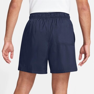 Nike Sportswear - Loosefit Pantalón 'Club' en azul