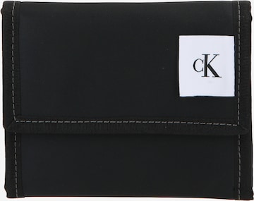 Calvin Klein Jeans Wallet in Black: front