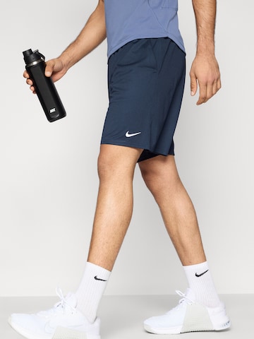 NIKE Свободный крой Спортивные штаны 'FLEX' в Синий