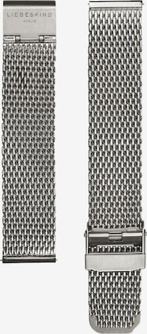 Liebeskind Berlin Uhrenarmband in Silber: Vorderseite