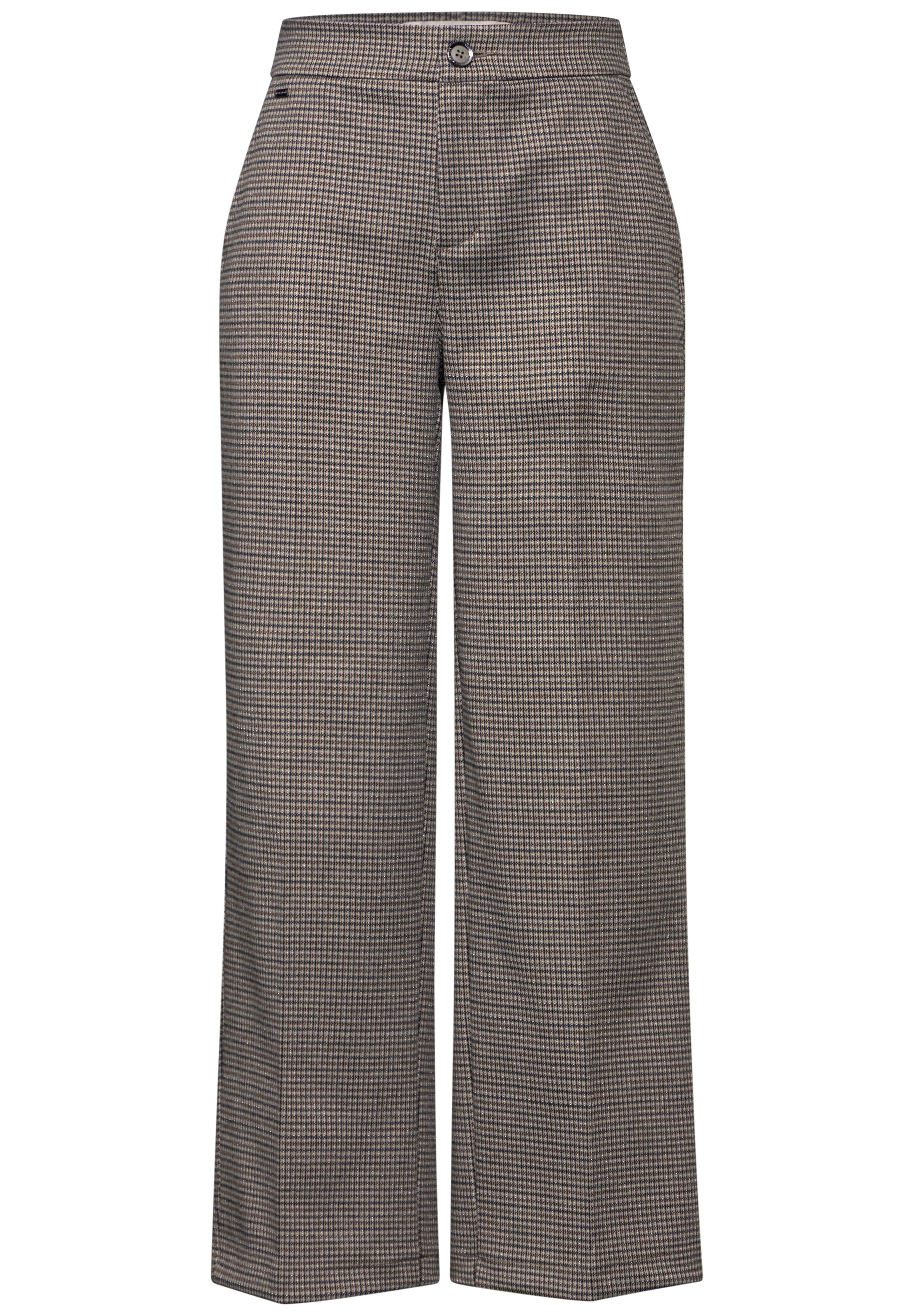 STREET ONE Loosefit Hose in Braun: Vorderseite