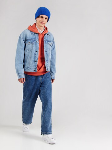 Calvin Klein Jeans Sweatshirt in Orange