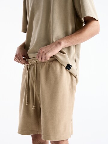 Pull&Bear Loose fit Trousers in Beige