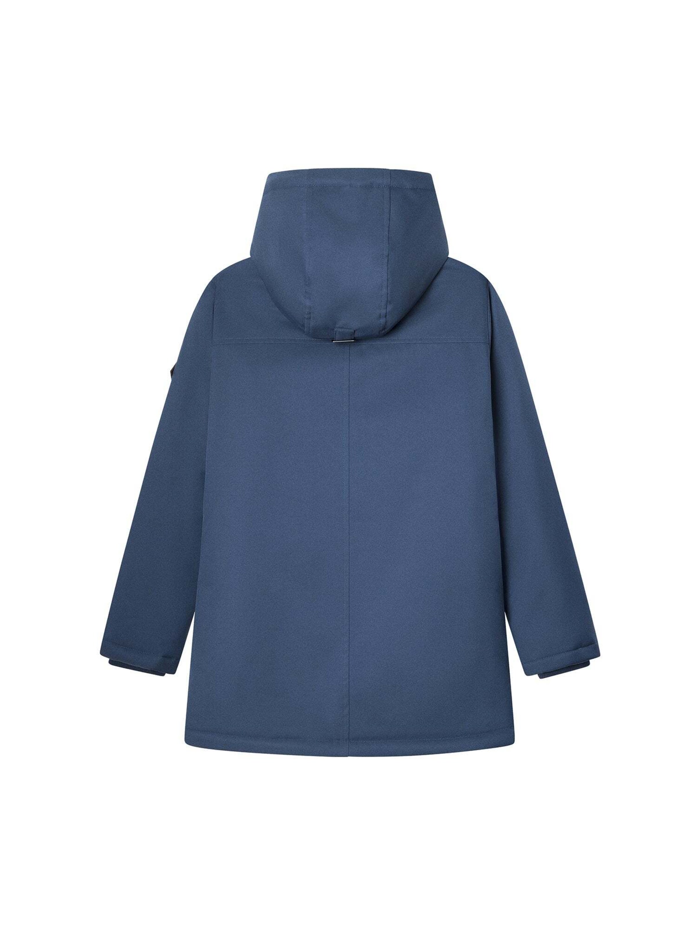 Hackett London Winterjas in Blauw