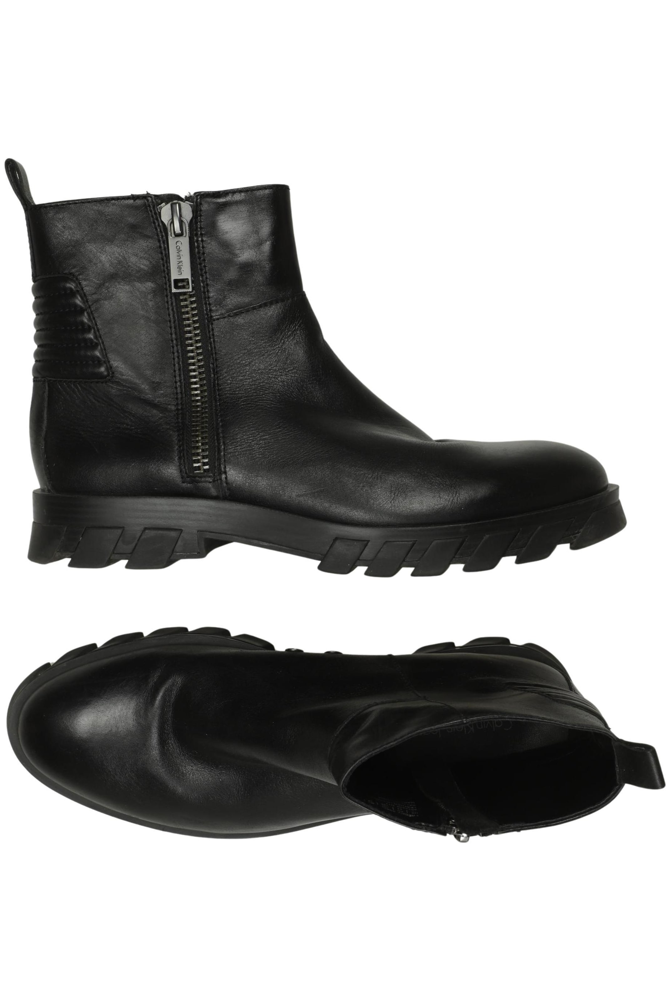 Calvin Klein Jeans Stiefel 43 in Schwarz: Vorderseite