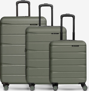 Ensemble de bagages 'Munich 4.0' Franky en vert : devant