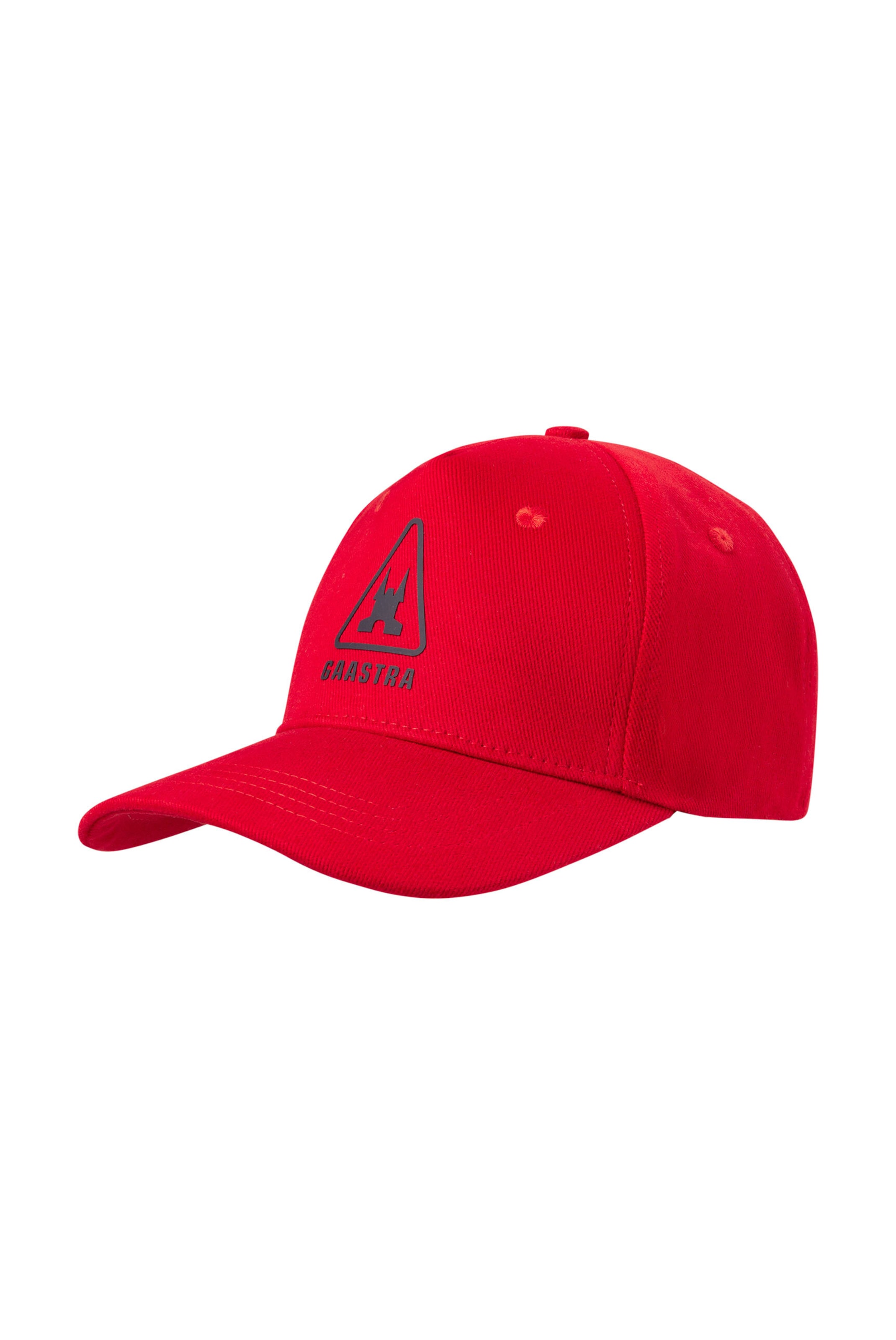Gaastra Basecap mit Rubber Artwork in Rot: Vorderseite