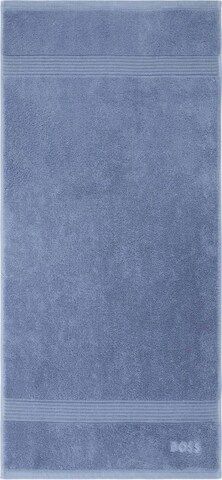 Asciugamano di BOSS in blu: frontale
