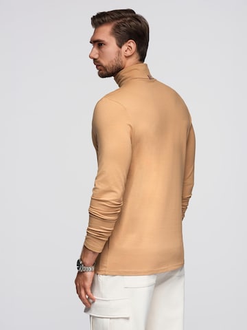 Ombre Shirt in Beige