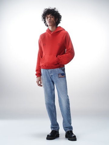 Luka Sabbat for ABOUT YOU - Sweatshirt 'Lino' em vermelho