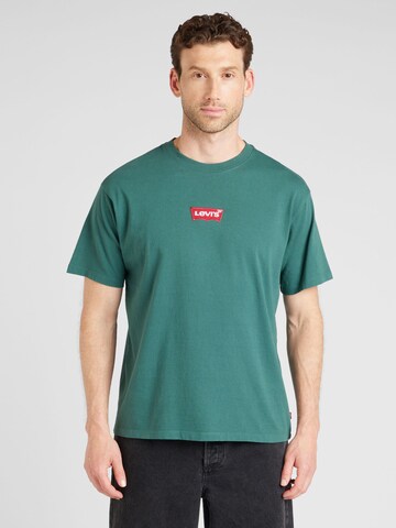 LEVI'S ® Shirt 'Vintage Fit Graphic Tee' in Groen: voorkant