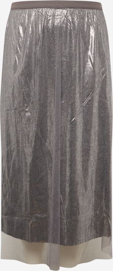 MAMALICIOUS Jupe en argent, Vue avec produit