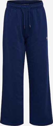 Hummel Trousers 'Jump' in Blue: front