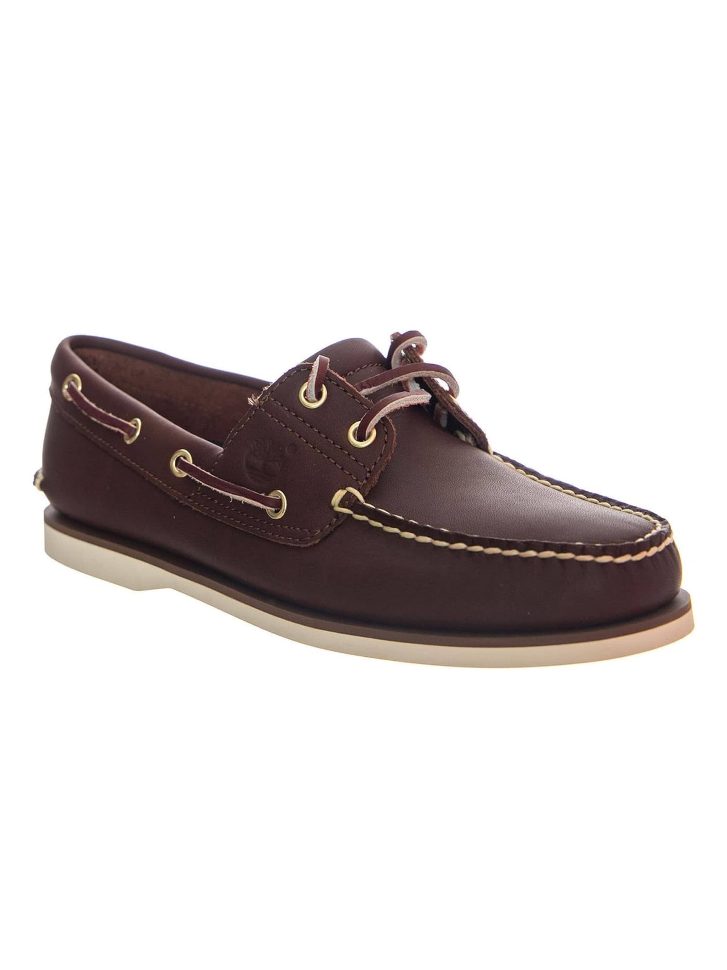 TIMBERLAND Veterschoen 'CLAS Boat Shoe Brown' in Bruin