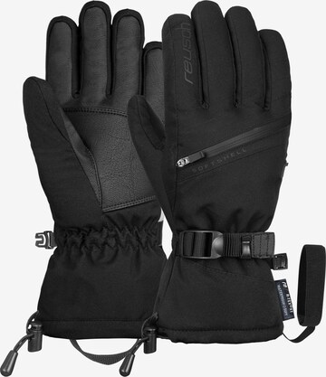 REUSCH Athletic Gloves 'Demi' in Black: front