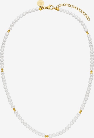 PURELEI Necklace 'Finesse' in White: front