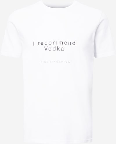 EINSTEIN & NEWTON T-shirt 'Recommendation' i mörkgrå / vit, Produktvy