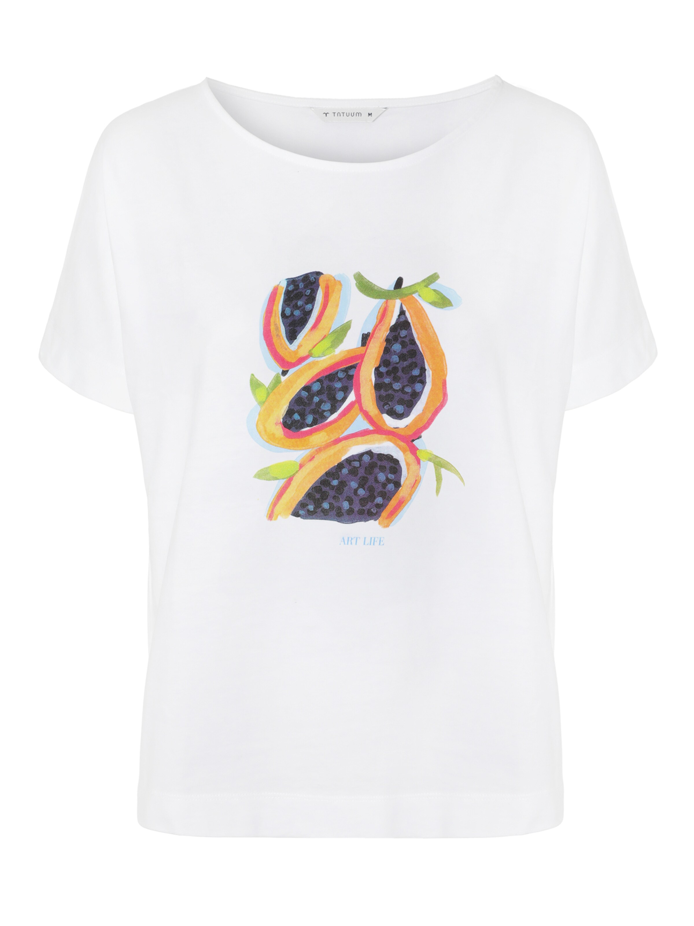 TATUUM Shirt 'Lali 2' in Wit: voorkant
