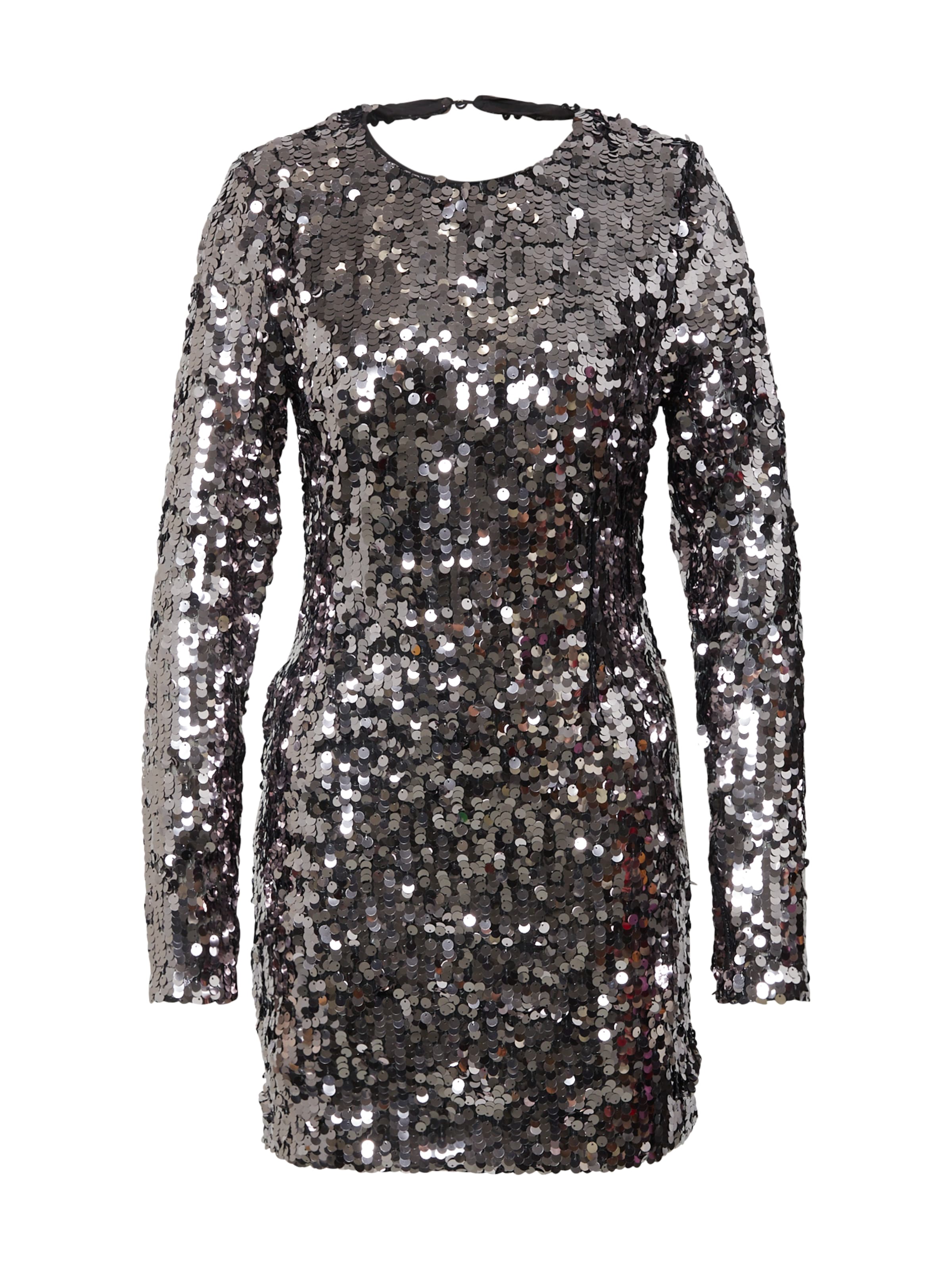 Bardot Sukienka koktajlowa 'VALENTINA' w kolorze szary: przód