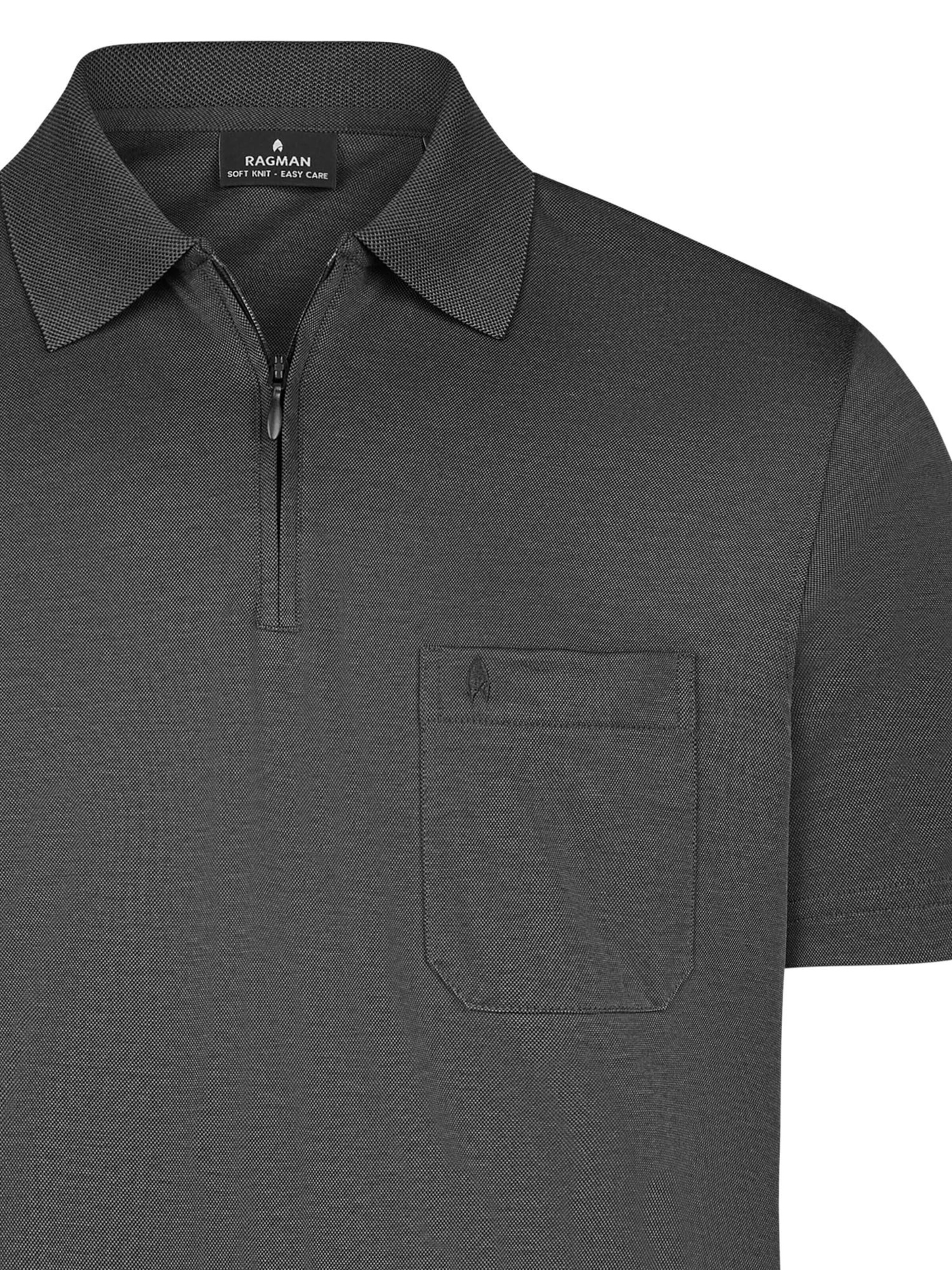 Ragman Shirt 'Basic' in Grey