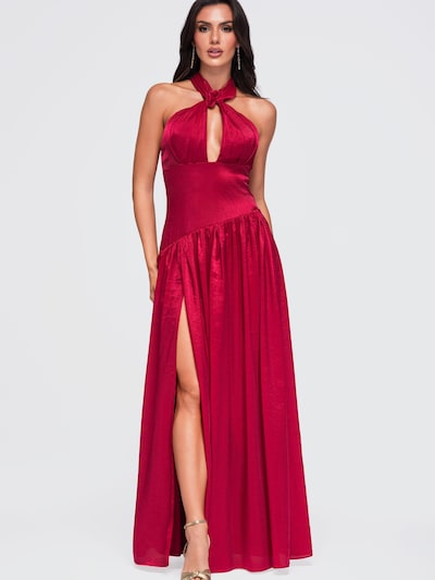 Ombre Abendkleid‌‌‌ in 36 in burgunder, Produktansicht