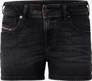 DIESEL Slim fit Jeans 'DE LYLA' in Black: front