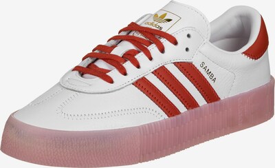 ADIDAS ORIGINALS Sneakers laag 'Sambarose' in de kleur Goud / Rood / Wit, Productweergave