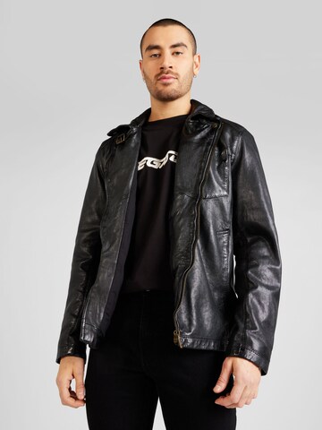 FREAKY NATION Between-Season Jacket 'Jarick' in Black: front